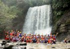 Cughup Salak, Air Terjun yang Jadi Spot Favorit Penikmat Arung Jeram di Sungai Lematang