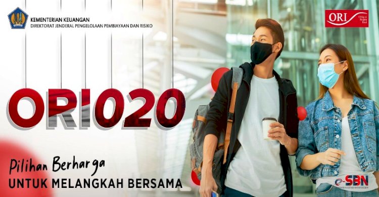 Flyer peluncuran ORI020. (Kementerian Keuangan/rmolsumsel.id)