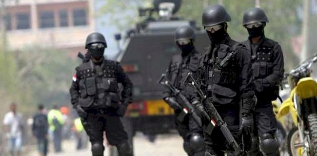 Densus 88 Anti Teror. (Istimewa/rmolsumsel.id)