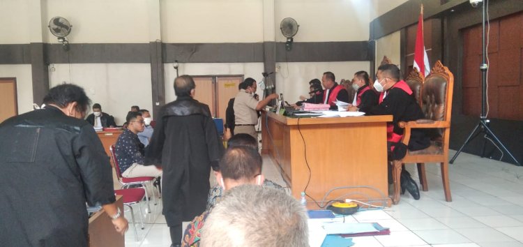 Sidang Masjid Sriwijaya di Pengadilan Negeri Klas 1 A Khusus Palembang/ist