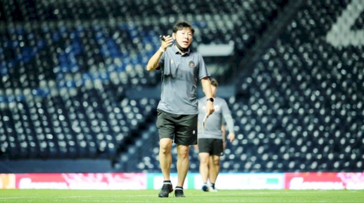 Usai memimpin timnas senior Indonesia di Thailand, Shin Tae-yong akan langsung terbang ke Tajikistan untuk memimpin timnas U23 di kualifikasi Piala AFC U23 2022. (PSSI/rmolsumsel.id)