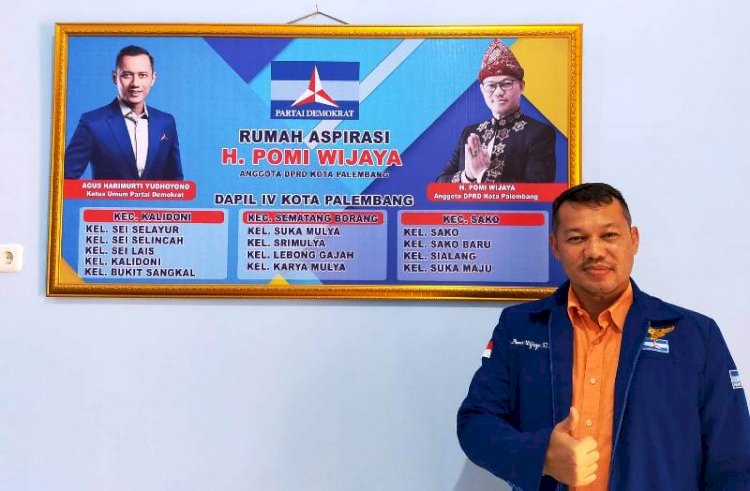 Anggota DPRD Kota Palembang Pomi Wijaya. (Ist/rmolsumsel.id)