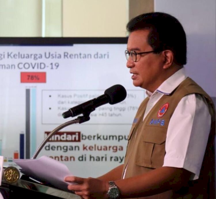 Juru Bicara Satgas Penanganan Covid-19, Wiku Adisasmito. (Istimewa/rmolsumsel.id)