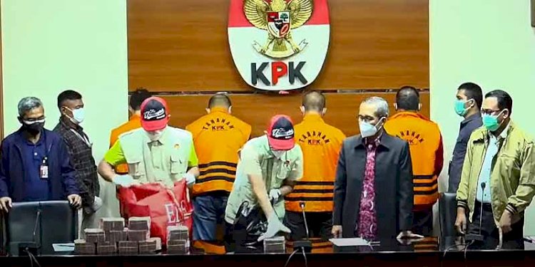 Gelar ungkap perkara Operasi Tangkap Tangan (OTT) Bupati Muba Dodi Reza Alex. (tangkapan layar/rmolsumsel)