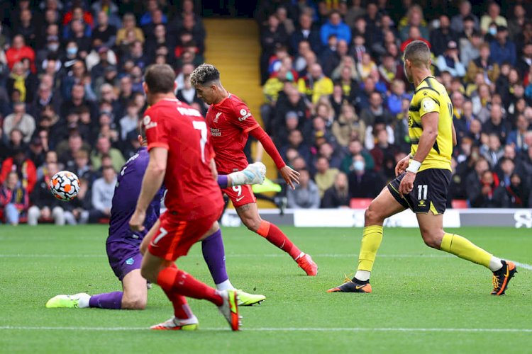 Roberto Firmino mencetak hattrick dalam laga kontra Watford/net