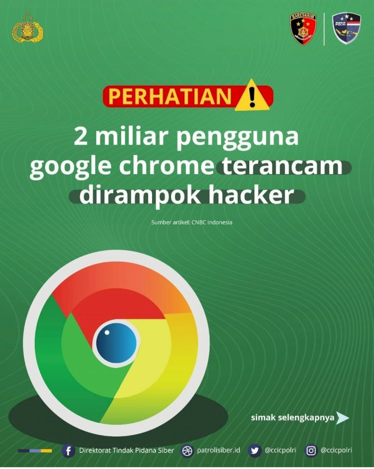 Tangkapan layar di instagram Divisi Humas Polri/repro