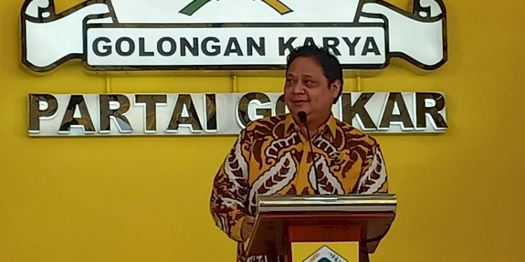 Ketua Umum Partai Golkar, Airlangga Hartanto. (ist/rmolsumsel.id)