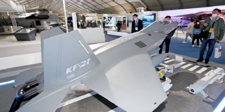 Pameran Luar Angkasa dan Pertahanan Internasional (ADEX) yang digelar Korea Selatan. (net/rmolsumsel.id)