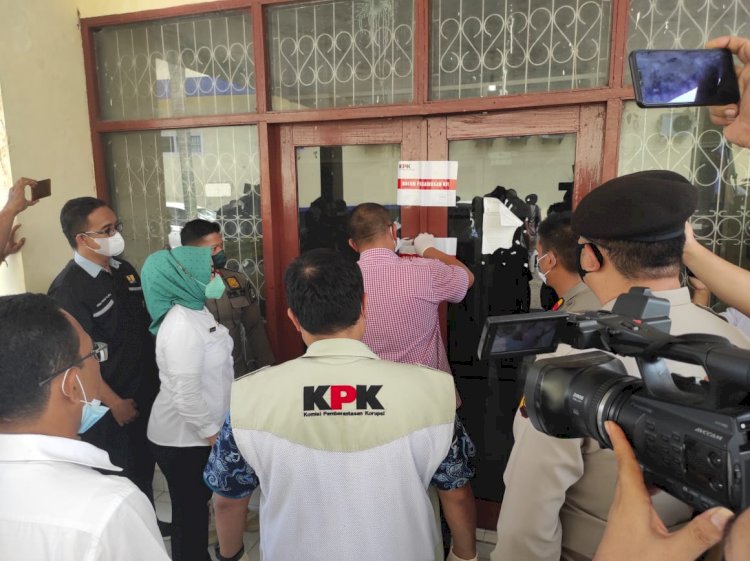 KPK geledah kantor PUPR Musi Banyuasin/ist