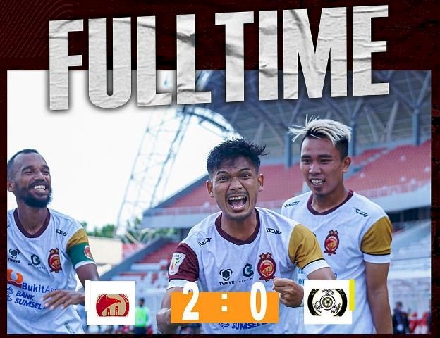 Sriwijaya FC berhasil mengatasi perlawanan KS Tiga Naga di laga keempat Grup A Liga 2 2021, Kamis sore (21/10). (instagram/sriwijayafc.id/rmolsumsel.id)