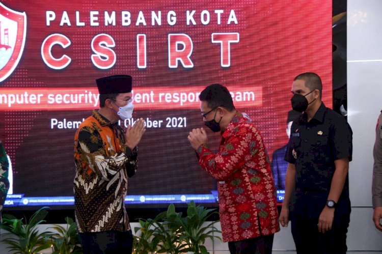 Launching CSIRT Palembang. (Istimewa/rmolsumsel.id)