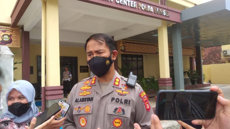 Kapolres Muba, AKBP Alamsyah Pallupesy saat ditemui di Polda Sumsel. (ist/rmolsumsel.id)