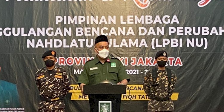 Ketua Lembaga Penanggulangan Bencana dan Perubahan Iklim Nahdlatul Ulama (LPBI NU) DKI Jakarta, Laode Kamaludin/ist