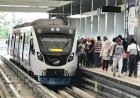 Libur Lebaran, Penumpang LRT Sumsel Tembus 188.481 Orang 