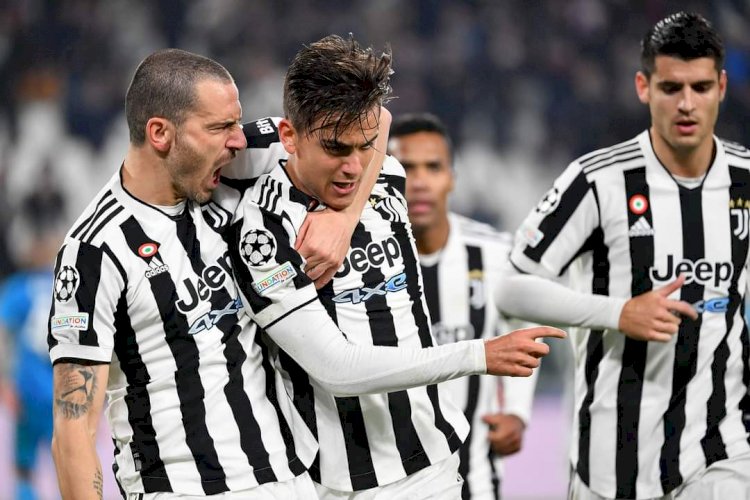 Juventus memastikan lolos fase grup UCL/Foto: AFP