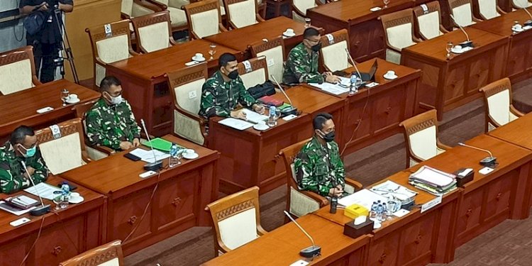 Calon Panglima TNI, Jenderal Andika Perkasa menjalani uji kepatutan dan kelayakan di Komisi I DPR RI/RMOL