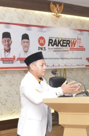 Ketua DPW PKS Sumsel Muhammad Toha (ist/rmolsumsel.id)