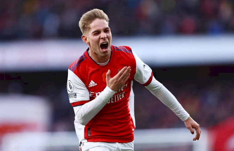 Gelandang serang Arsenal Emile Smith Rowe menjadi pahlawan kemenangan The Gunners/net