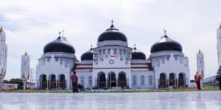 Masjid Raya Baiturrahman Aceh. (ilustrasi/rmolsumsel)