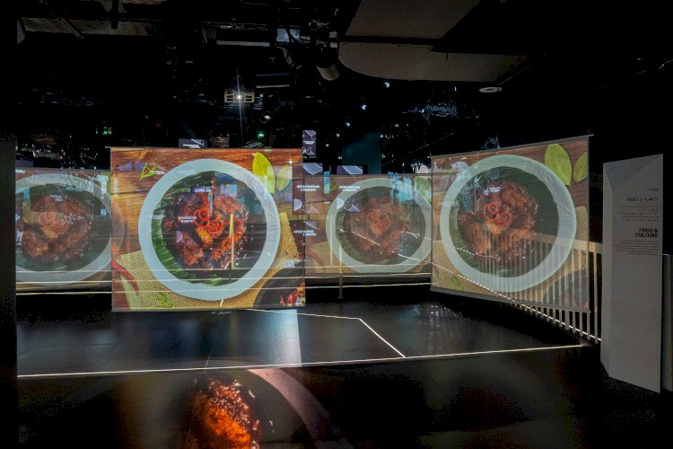 Kuliner khas Sumatera Barat, Rendang ditampilkan dalam pameran Expo Dubai 2020. (ist/rmolsumsel.id)