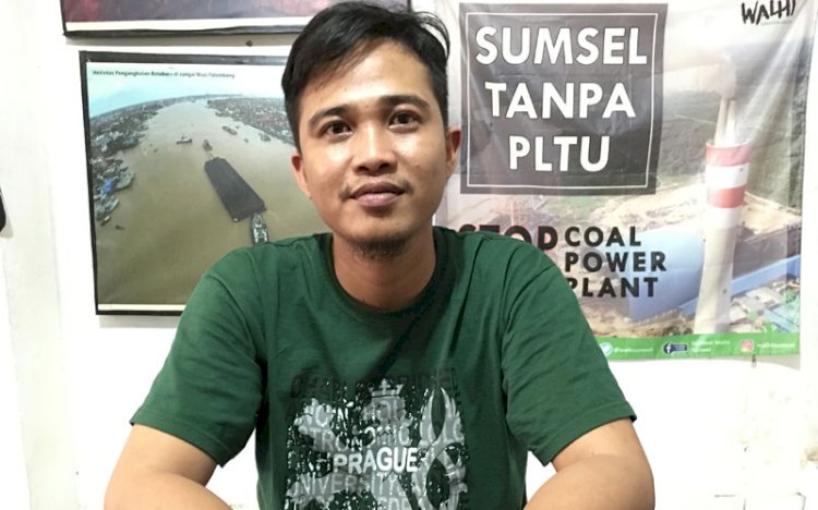 Direktur Eksekutif Walhi Sumsel, Hairul Sobri. (rmolsumsel)