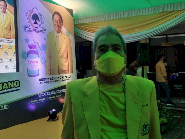Wakil Ketua DPD Partai Golkar Sumsel, M Yansuri. (dudi oskandar/rmolsumsel.id)