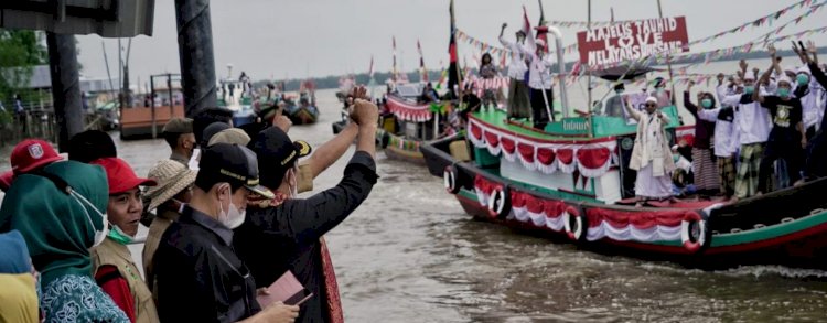 Festival Pompong Hias 2020 lalu. (Istimewa/rmolsumsel.id)