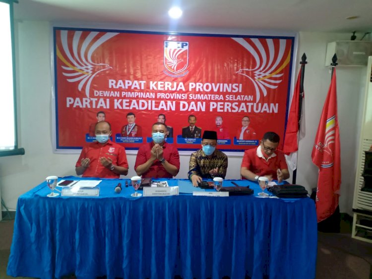 Suasana Rapat Kerja Provinsi DPP PKP Sumsel di Hotel Princes. (ist/rmolsumsel.id)