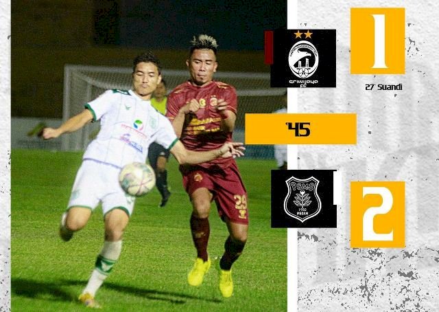 Sriwijaya FC kalah dari PSMS Medan di laga terakhir Grup A Liga 2 2021, Selasa malam (30/11). (Instagram/sriwijayafc.id/rmolsumsel.id)