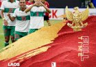Bungkam Laos 5-1, Indonesia Puncaki Grup B