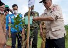 Dijadikan Lahan Produktif, Eks Lapangan Tembak Kodam Ditanami Pohon Buah