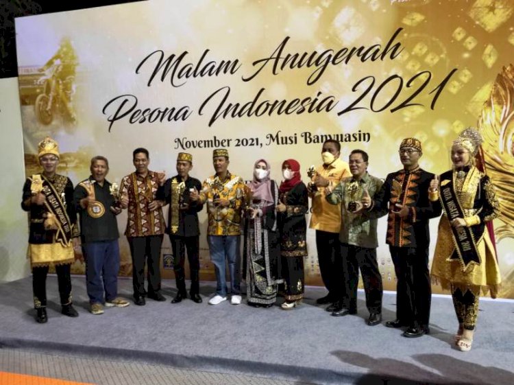 Provinsi Aceh menyabet jura umum API Award 2021 setelah meraih 8 penghargaan. (Humas Pemkab Muba/rmolsumsel.id)