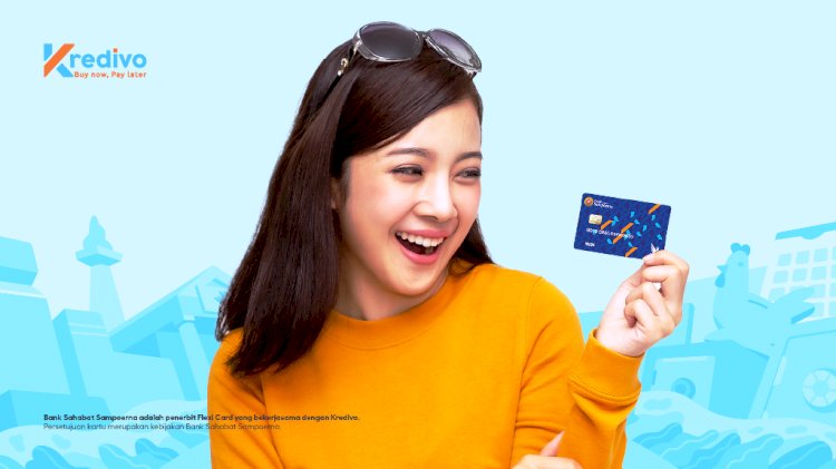 Kredivo dan Bank Sampoerna bekerja sama hadirkan Flexi Card. (Kredivo/rmolsumsel.id)