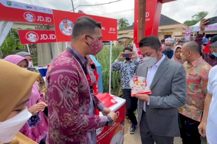 Gubernur Sumsel, Herman Deru  mengapresiasi adanya Festival Kulintang 2021 di Talang Kepuh Gandus Palembang/ist