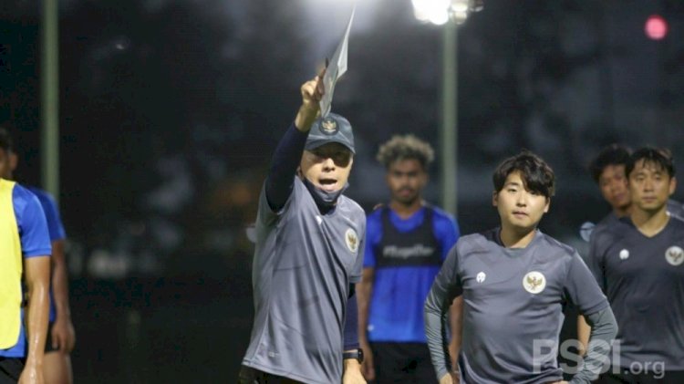 Pelatih timnas Indonesia, Shin Tae-yong/Foto: PSSI