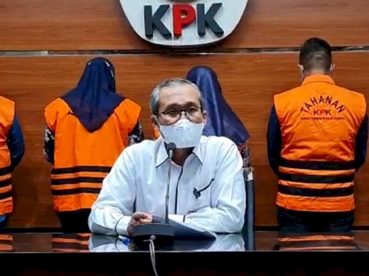 Wakil Ketua KPK Alexander Marwata saat  konferensi pers. (ist/rmolsumsel.id)