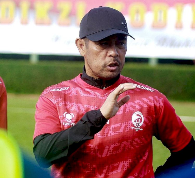 Pelatih Sriwijaya FC Nil Maizar. (MO Sriwijaya FC/rmolsumsel.id)