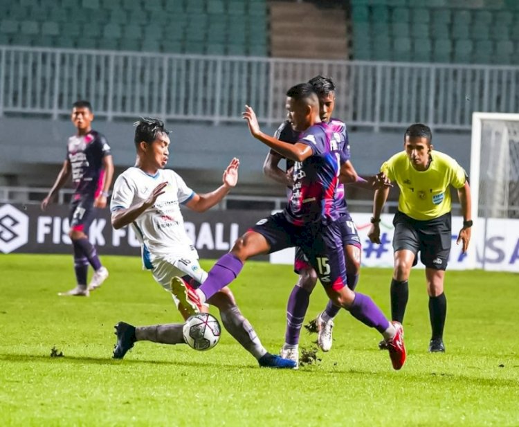 Pertandingan RANS Cilegon kontra PSIM Yogyakarta/Foto: Instagram RANSCilegon