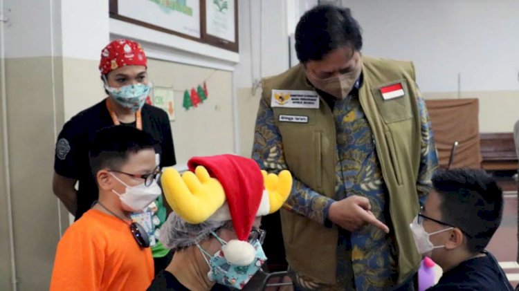 Menteri Koordinator Bidang Perekonomian sekaligus Ketua Komite Penanganan Covid-19 dan Pemulihan Ekonomi Nasional (KPCPEN), Airlangga Hartarto/Repro