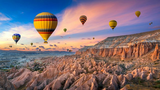 Pemadangan di Cappadocia/net