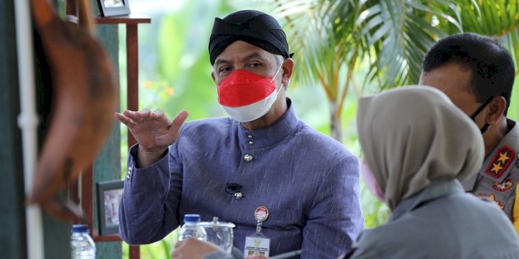 Gubernur Jawa Tengah, Ganjar Pranowo. (ist/rmolsumsel.id)