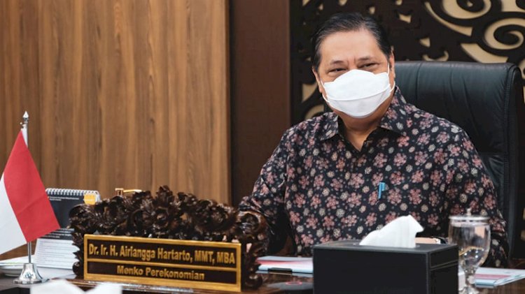 Menteri Koordinator Bidang Perekonomian Airlangga Hartarto