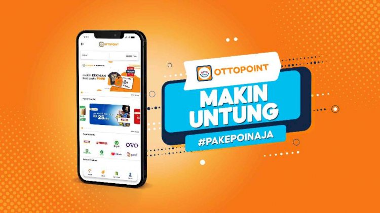  Aplikasi program loyalitas OttoPoint. (Ist/rmolsumsel.id)