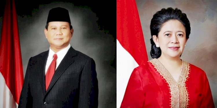 Prabowo dan Puan Maharani. (Net/rmolsumsel.id)