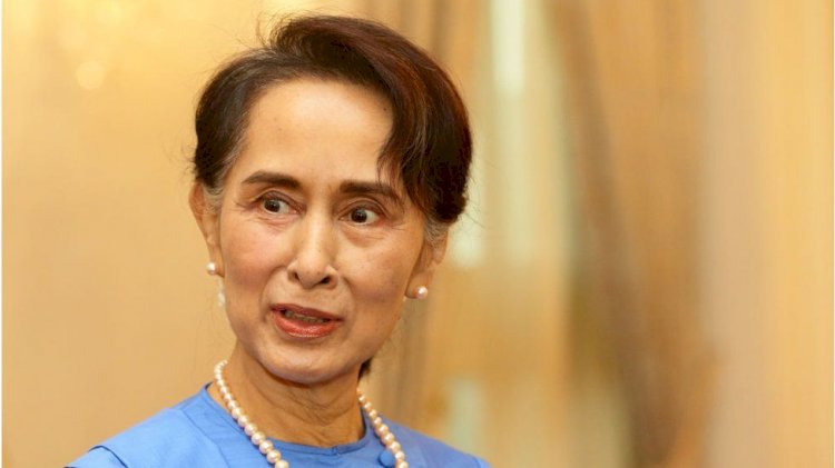 Aung San Suu Kyi. (BBC.com/rmolsumsel.id)