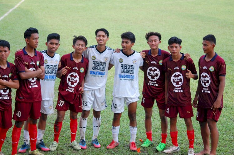Tim PS Palembang U17 foto bersama usai laga penyisihan grup/ist