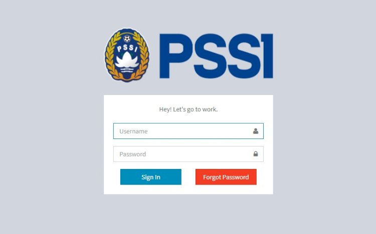 Sistem SIAP PSSI/repro