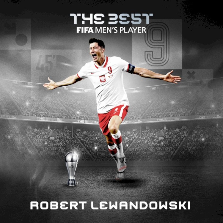 Robert Lewandoski terpilih sebagai pemain terbaik dunia versi FIFA tahun 2021. (Instagram/fifaworldcup/rmolsumsel.id)