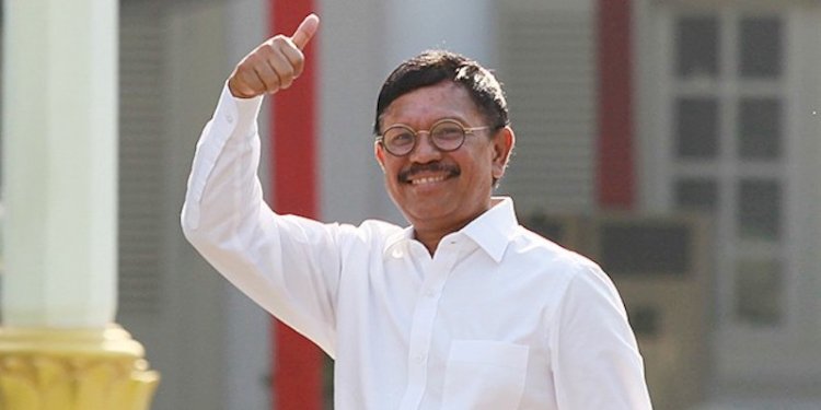 Menteri Kominfo, Jhonny G Plate. (net/rmolsumsel.id)