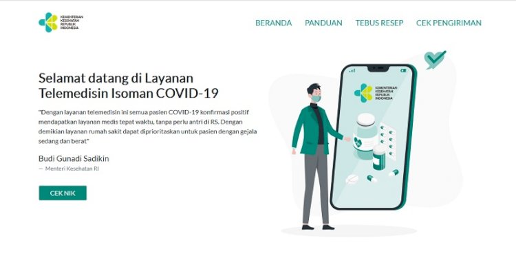 Layanan telemedisin. (Istimewa/rmolsumsel.id)